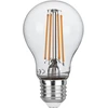 2,2W LED lemputė, skaidri, E27, 6500K
