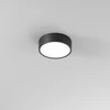 22W LED lubinis šviestuvas KLIO, juodas, 4000K