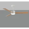22W LED lubinis šviestuvas SHAMAL, baltos/medžio sp., 3000/4000/6500K, dimeriuojamas, su 35W ventiliatoriumi, V2522030B