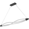 22W LED pakabinamas šviestuvas SWIRL, tamsiai pilkas, 3000K, dimeriuojamas
