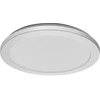 Lubinis šviestuvas 22W LED paviršinis vonios šviestuvas ORBIS DISC, chromo sp., 3000/4000K, IP44
