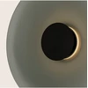 22W LED sieninis šviestuvas, juodu korpusu/dūmų sp. stiklas, 2700/3000K, dimeriuojamas, 25273