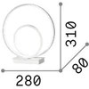 22W LED stalo šviestuvas OZ, žalvario sp., 2700K, 342481