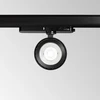 22W LED šviestuvas į 3 fazių bėgelį POV, juodas, 3000K, 296333