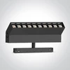 22W LED šviestuvas į magnetines sistemas MINI/MAXI/P&P, juodas, 3000/3500/4000K, 48V, 38°, 42106B/B/V