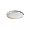 23W LED lubinis šviestuvas, šlifuoto sidabro sp., 2700/3000/4000K, dimeriuojamas, 25161