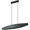23W LED pakabinamas šviestuvas FLAT FELT, tamsiai pilkas, 3000K