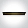 23W LED sieninis šviestuvas, juodas, 2700/3100/3500K, 38010B/B/V