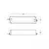 240W LED maitinimo šaltinis, baltas, 48V, IP20, dimeriuojamas, 25481