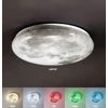 24W LED lubinis šviestuvas LUNA, pilkas, 3000-6500K/RGB, dimeriuojamas, valdomas TUYA programėle