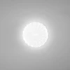 24W LED lubinis šviestuvas SPRING, baltas, CCT