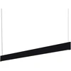 Pakabinamas šviestuvas 24W LED pakabinamas linijinis šviestuvas STEEL, juodas, 3000K, šviestuvai gali būti jungiami į liniją, 368818