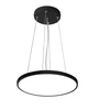 Italux 24W LED pakabinamas šviestuvas ALATA, juodas, 2800/4000/6000K