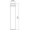 24W LED pastatomas lauko šviestuvas XGROW, rūdžių sp., 3000K, IP65, 90506