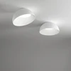 Lubinis šviestuvas Ideal Lux 24W LED paviršinis šviestuvas COROLLA, baltas, 3000K, 297149