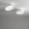 Lubinis šviestuvas Ideal Lux 24W LED paviršinis šviestuvas COROLLA, baltas, 3000K, 297101
