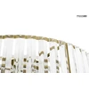 Lubinis šviestuvas 24W LED paviršinis šviestuvas CROWN 50, aukso sp., 3000K