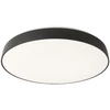 Lubinis šviestuvas 24W LED paviršinis šviestuvas ERIE, matinės juodos/baltos sp., 3000K, 01-1680