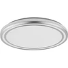 Lubinis šviestuvas 24W LED paviršinis šviestuvas ORBIS HELMAN, sidabro sp., 3000K
