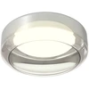 Lubinis šviestuvas 24W LED paviršinis šviestuvas SOLERA, juodos/baltos/dūmų sp., 3000/4000K, 01-3589