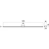 24W LED sieninis šviestuvas ASTON, chromo sp., 3000/4000K, IP44, 01-3275