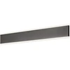 24W LED sieninis šviestuvas RAIL, juodas, 3000K, 01-2301