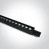 24W LED šviestuvas į magnetines sistemas P&P, juodas, 3000/3500/4000K, 48V, 50°, 42112PB/B/V