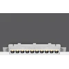 24W LED užglaistomas šviestuvas, baltas, 3000K, 50024HTR/W/W