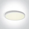 Lubinis šviestuvas 24W LED vidaus plafonas, apvalus, baltas, 2800/3200/4000K, 62006A/W/V