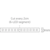 24W/m LED juosta, 3000K, 5m ritė, 7845/W