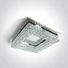 Lubinis šviestuvas 24W paviršinis šviestuvas, chromo sp., 3000K, 62184B/C/W