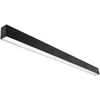 25,2W paviršinis linijinis šviestuvas X-LINE SLIM SURFACE LED COMPACT, juodas, 4000K, IP40, DALI