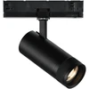 25W LED akcentinis šviestuvas į 3 fazių bėgelį EOS, juodas, 3000K, DALI, 303000