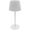 2,5W LED įkraunamas stalo šviestuvas, baltas, 2700-6000K, su saulės baterija, IP54, dimeriuojamas