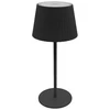 2,5W LED įkraunamas stalo šviestuvas, juodas, 2700-6000K, su saulės baterija, IP54, dimeriuojamas