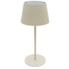 2,5W LED įkraunamas stalo šviestuvas, smėlio sp., 2700-6000K, su saulės baterija, IP54, dimeriuojamas