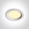 25W LED įleidžiamas šviestuvas, baltas, 3000/4000/5000K, IP65, 10125BX/W/V