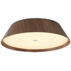 25W LED lubinis šviestuvas CORA, medžio/juodos sp., 2700/3000K, dimeriuojamas, P4015070WALDT