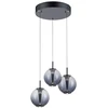 25W LED pakabinamas šviestuvas E-INFINITY, pilkos sp., 2200-5000K, dimeriuojamas, reguliuojamo aukščio
