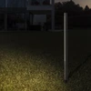 25W LED pastatomas lauko šviestuvas JEDI, juodas, 3000K, IP65, 293202