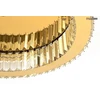 Lubinis šviestuvas 25W LED paviršinis šviestuvas BORRA, aukso sp., 3000K
