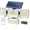 2,5W LED prožektorius su saulės baterija GLOW G2, juodas, 6500K, su judesio davikliu, IP44