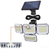 2,5W LED prožektorius su saulės baterija GLOW G2, juodas, 6500K, su judesio davikliu, IP44