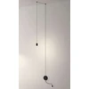 2,5W LED sieninis šviestuvas FLUSSO WALL, juodas, 3000K