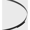 25W LED šviestuvas FLEXY LINEA į magnetinę sistemą IN_RING, juodas, 3000K, 48V, 110°, 2m