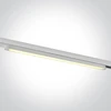 25W LED šviestuvas į 3 fazių bėgelius, baltas, 3000/4000/5000K, 65025T/W/V