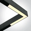 25W LED šviestuvas į magnetines sistemas MAXI, juodas, 3000/4000K, 48V, 120°, 42100EL/B/V