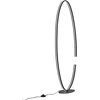 25W LED toršeras CLARKE, juodas, 3000K