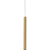 2,5W LED trifazis pakabinamas šviestuvas OBOE, aukso sp., 4000K