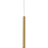 2,5W LED trifazis pakabinamas šviestuvas OBOE, aukso sp., 3000K